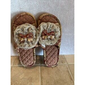 biroris biroris 1 Pair Cotton Indoor Slippers for Women,Open Toe Summer House